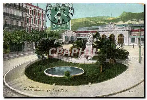 Cartes postales Toulon Place Vauban