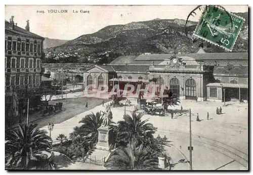 Cartes postales Toulon La Gare