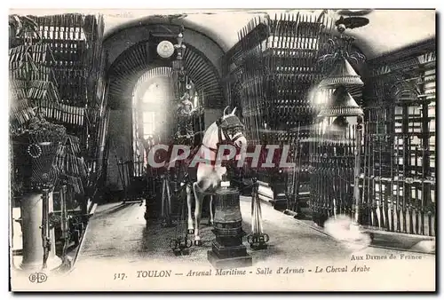 Ansichtskarte AK Toulon Arsenal Maritime Salle d Armes Militaria