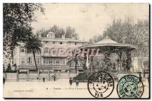 Cartes postales Toulon La Place de Armes