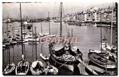 Cartes postales Toulon Vue Generale du Quai de la Rade Bateaux