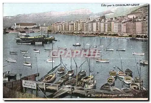 Cartes postales Toulon Le Port et la Quai