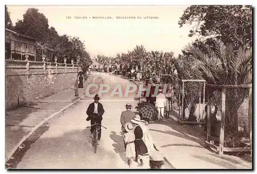 Ansichtskarte AK Mourillon Boulevard du Littoral