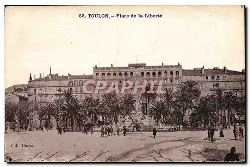 Cartes postales Toulon Place de la liberte