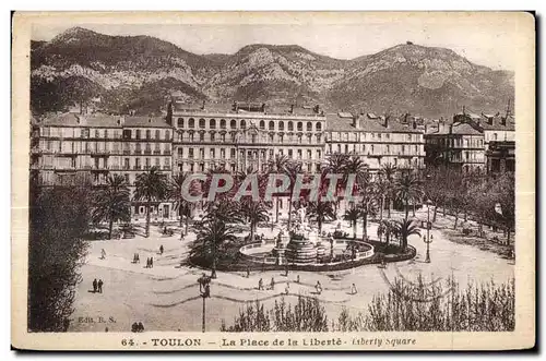 Cartes postales Toulon La Place de le Liberte