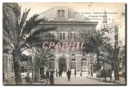 Cartes postales Toulon Theatre Municipal