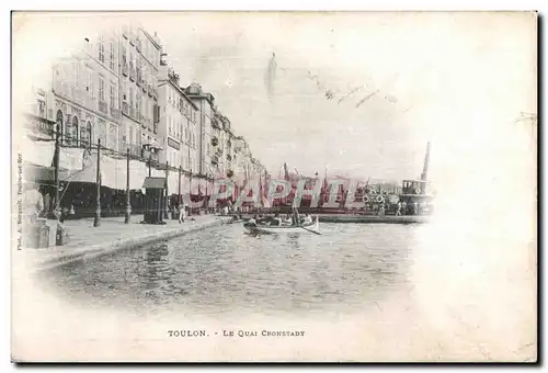 Cartes postales Toulon Le Quai Cronstadt