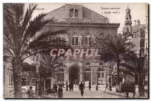 Cartes postales Toulon Theatre punicipal