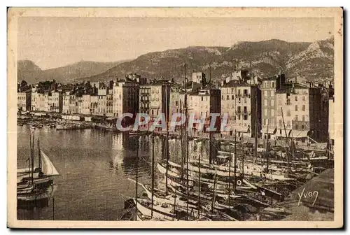 Ansichtskarte AK Toulon Vue Panoramique sur le Port Bateaux