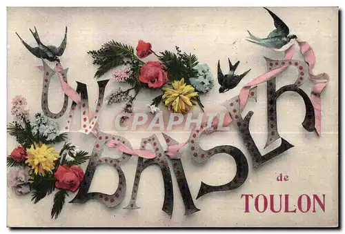 Cartes postales Un Baiser de Toulon