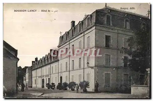 Cartes postales Bourbon Lancy Hotel St Lager