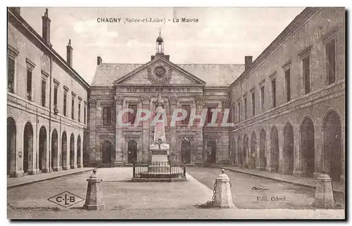 Cartes postales Chagny Saone et Loire La Mairie