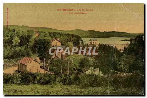 Cartes postales Morvan Lac des Settons VUe Panoramique