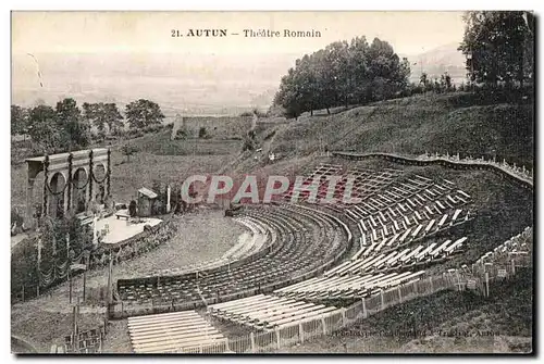 Cartes postales Autun Theatre Romain