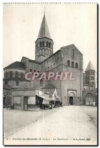 Cartes postales Paray le Monial La Basilique