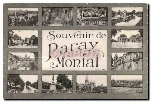 Cartes postales Souvenir de Paray le Monial