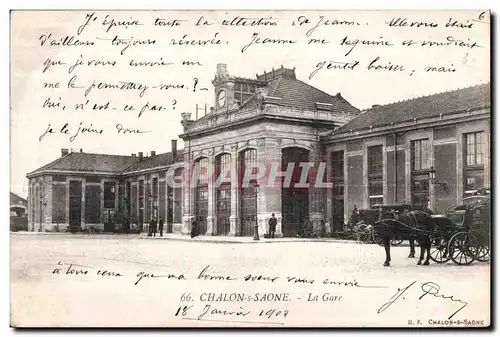Cartes postales Chalon s Saone La Gare
