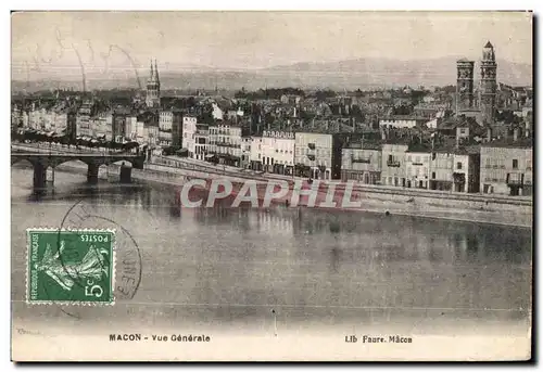 Cartes postales Macon Vue Generale