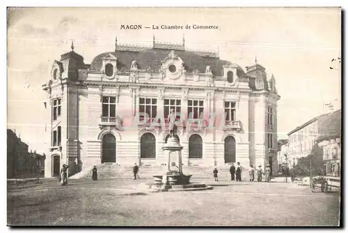 Cartes postales Macon La Chambre de Commerce