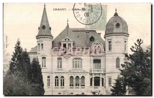 Ansichtskarte AK Chagny Chateau