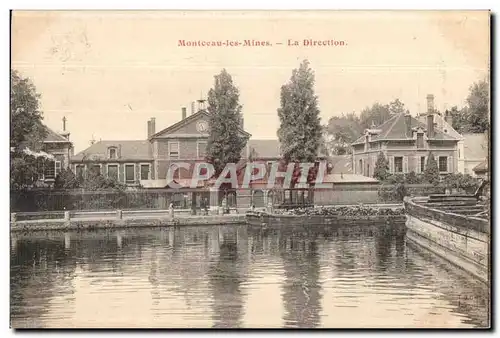 Cartes postales Montceau les Mines La Direction