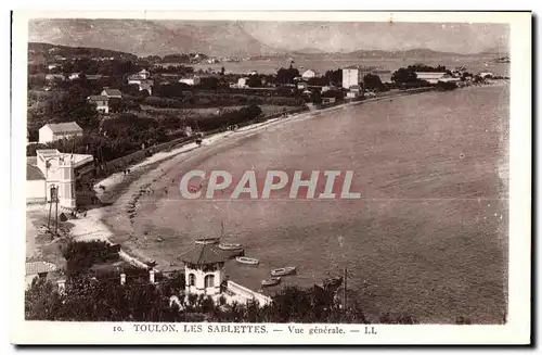 Cartes postales Toulon Les Sablettes Vue generale