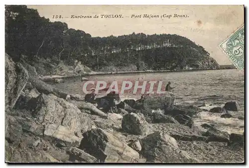 Cartes postales Enoirons de Toulon Port Mejean