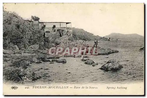 Cartes postales Toulon Mourillon Bain de la Source