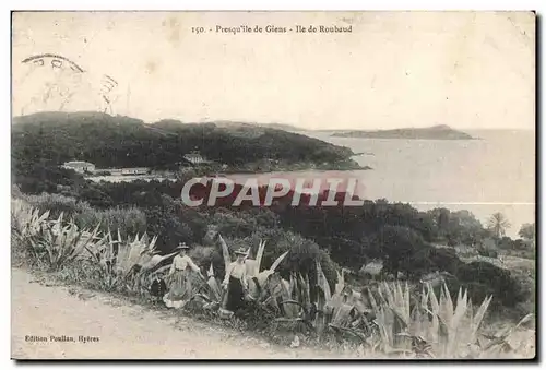 Cartes postales Presqu ile de Giens Ile de Roubaud