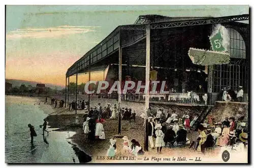 Cartes postales Les Sablettes La Plage sous le Hall