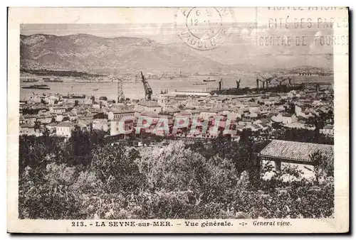 Cartes postales La Seyne Sur Mer Vue generale General view