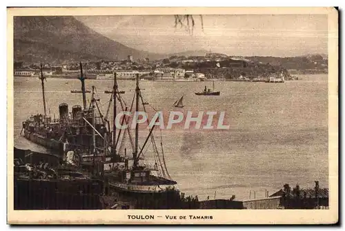 Cartes postales Toulon Vue De Tamaris