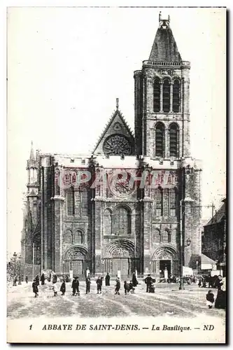 Cartes postales Abbaye De Saint Denis La Basilique
