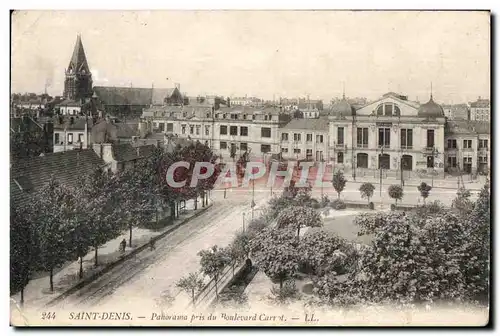 Cartes postales Saint Denis Panorama Pris du Boulevard Carnot