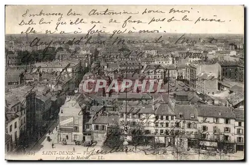 Cartes postales Saint Denis Vue Prise de la Mairie