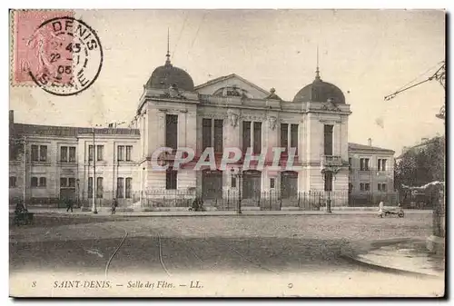 Cartes postales Saint Denis Salle des fetes