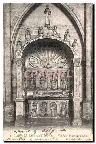 Cartes postales L Abbaye de Saint Denis Tombeau de Renee d Orleans De Longueville