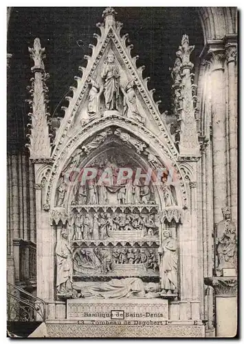 Cartes postales Basilique de Saint Denis Tombeau de Dagobert Ier