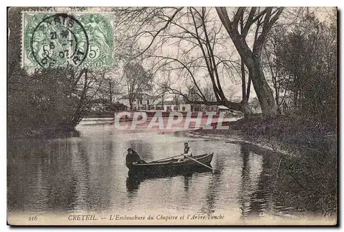 Cartes postales Creteil L Embouchure du Chapitre et l Arbre Penche
