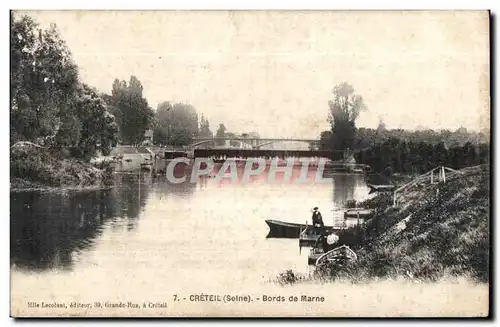 Cartes postales Creteil (Seine) Bords de Marne