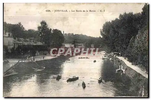 Cartes postales Joinville Les Bords de la Marne