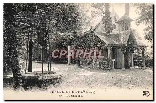 Ansichtskarte AK Roseraie de l Hay (Seine) La Chapelle