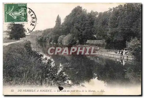 Cartes postales Du Perreux a Nogent Un Coin du Pelit Bras de la Marne