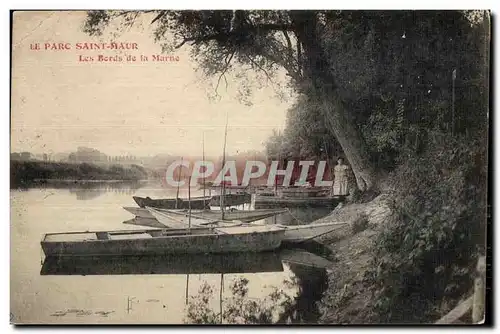 Cartes postales Le Parc Saint Maur Les Bords de la Marne