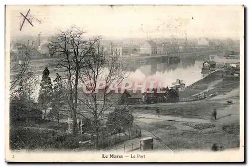 Cartes postales Le Mans Le Port