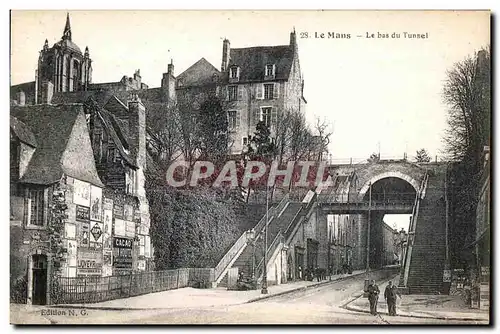 Cartes postales Le Mans Le Bas du Tunnel