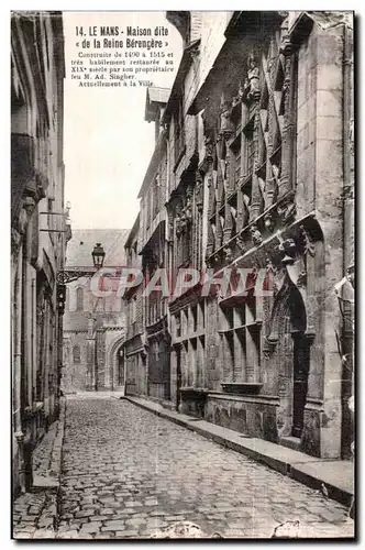 Cartes postales Le Mans Maison dite de la Reine Berengere