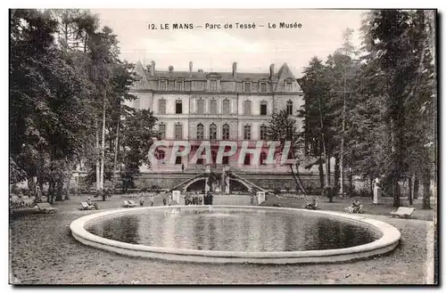 Cartes postales Le Mans Parc de Tesse Le Musee