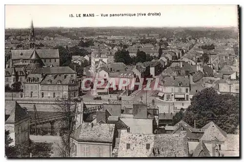 Cartes postales Le Mans Vue panoramique