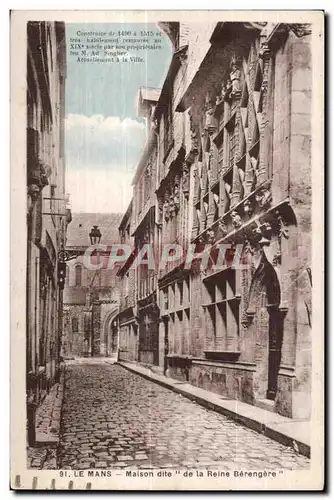 Cartes postales Le Mans Maison dite de la Reine Berengere